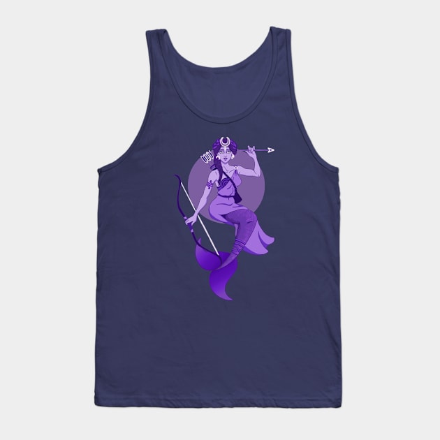 Artemis Mermaid Tank Top by sushikittehh